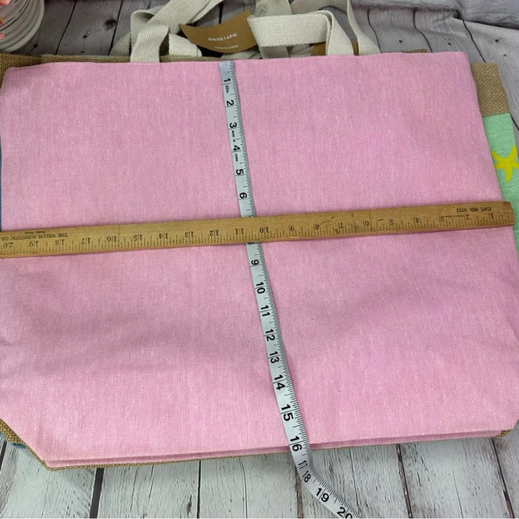 boutique T.P.O NWT beach tote bag anchor nautical anchor choice of color - Picture 3 of 9